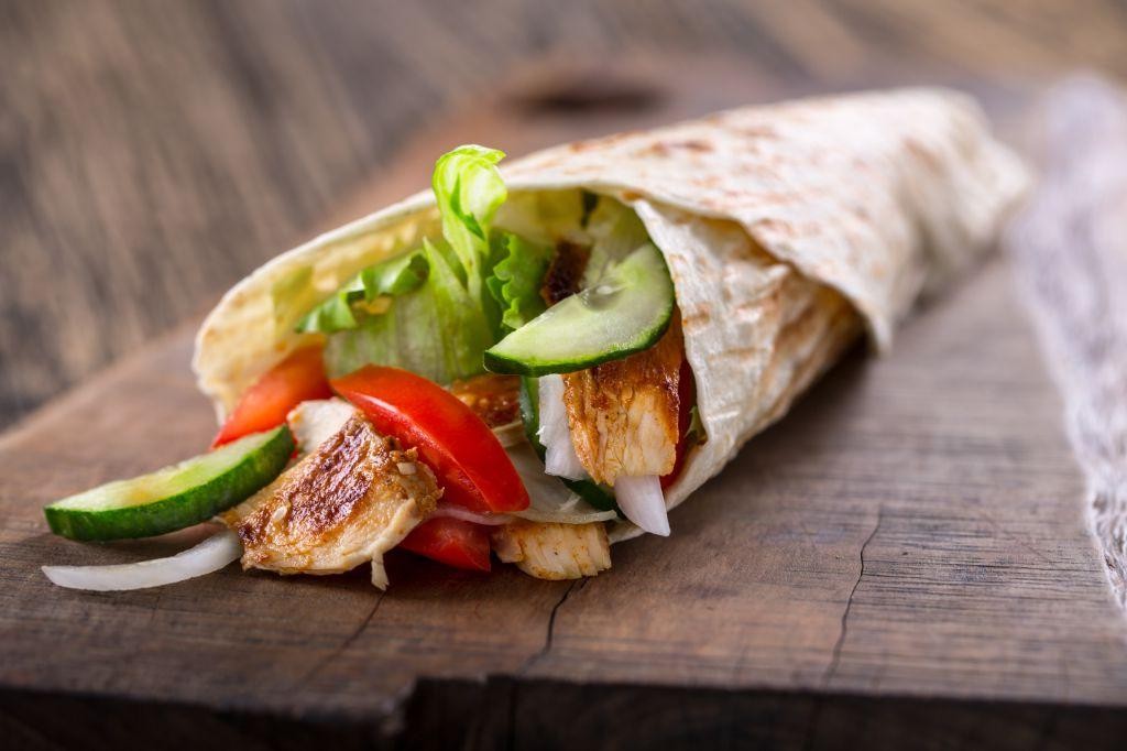 Sweet Chili Chicken Wrap