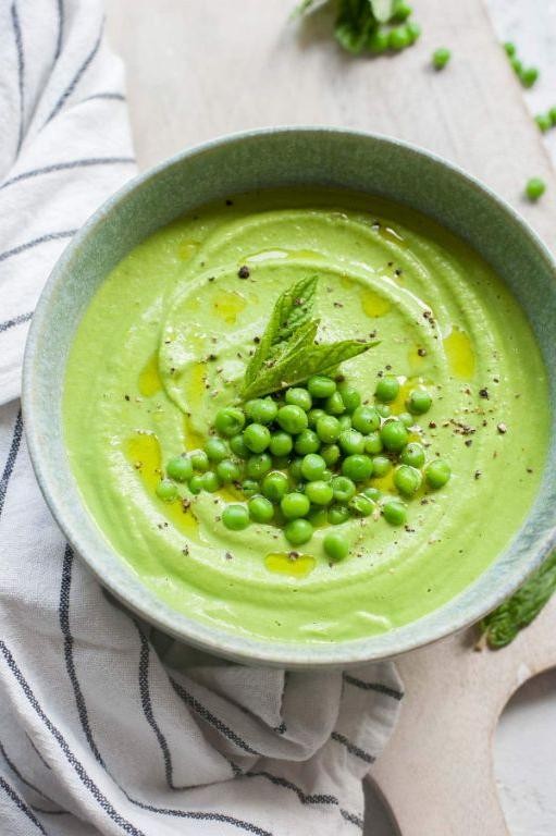 Sweet Pea and Mint Puree