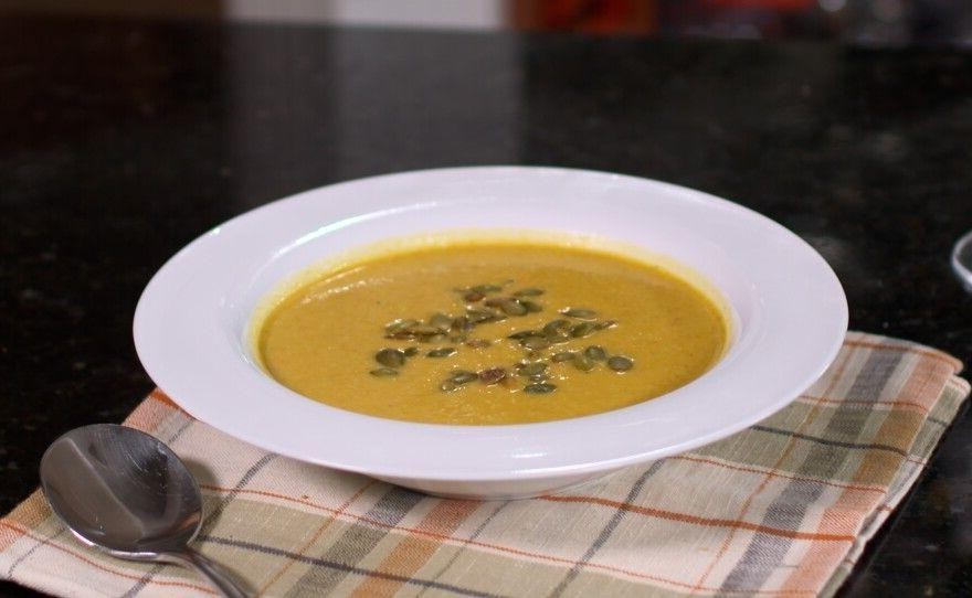 Sweet Potato Coconut Sacred Heart Diet Soup