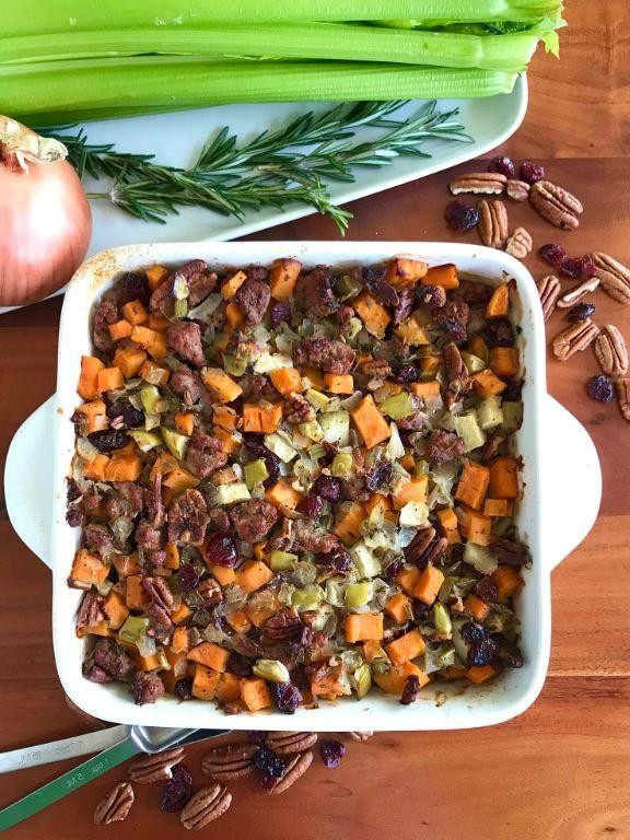 Sweet Potato Gluten Free Stuffing