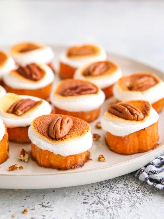 Sweet Potato Marshmallow Bites