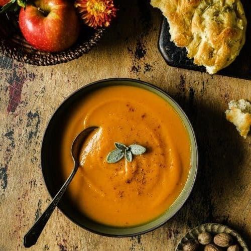 Sweet Potato and Apple Soup
