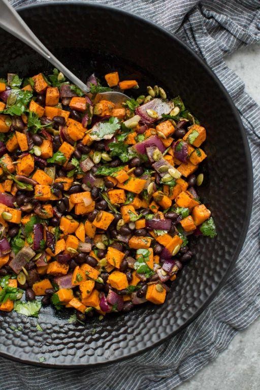 Sweet Potato and Black Bean Salad