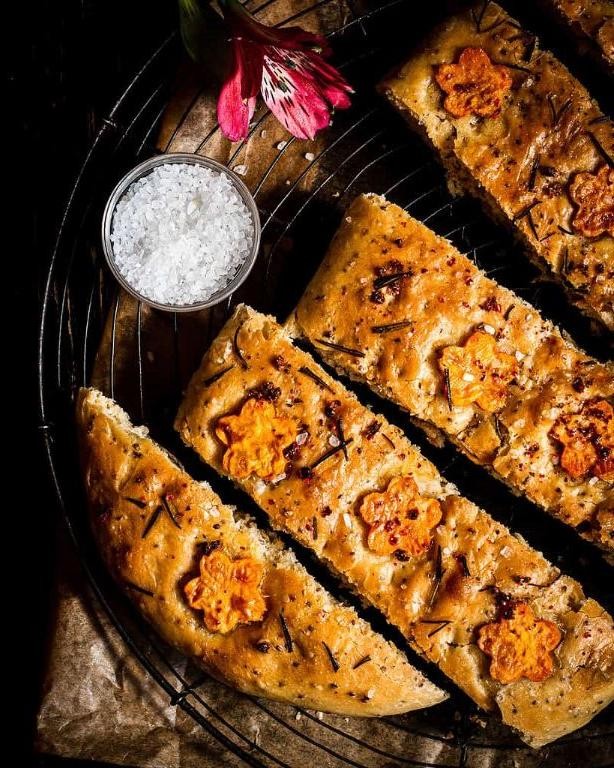 Sweet Potato and Rosemary Focaccia
