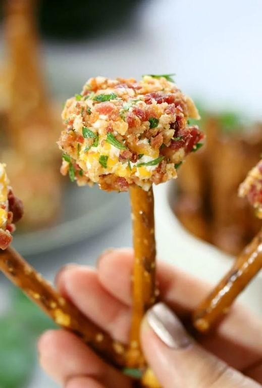 Sweet and Savory Bacon Cheese Balls