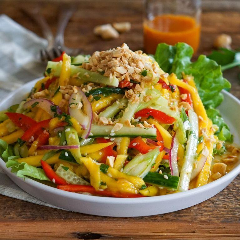 Sweet and Spicy Mango Salad
