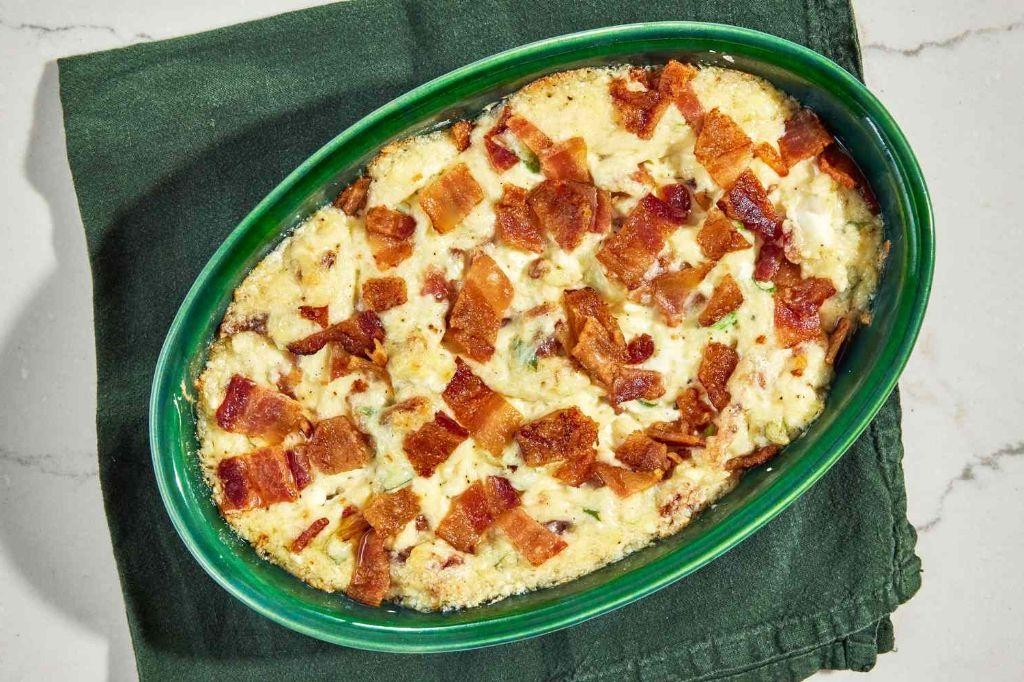Swiss Cheese and Bacon Dip