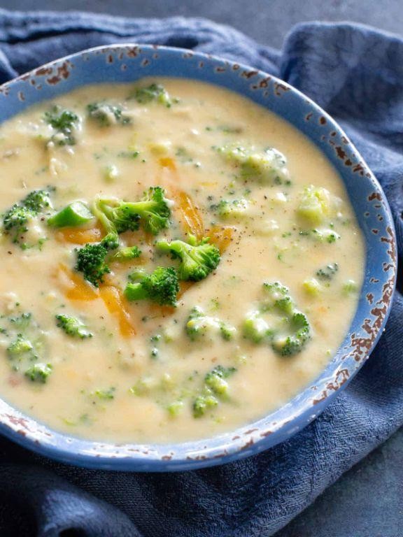Swiss Cheese and Broccoli Soup