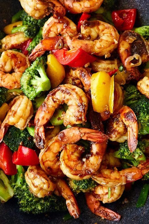 Szechuan Mixed Seafood Stir Fry