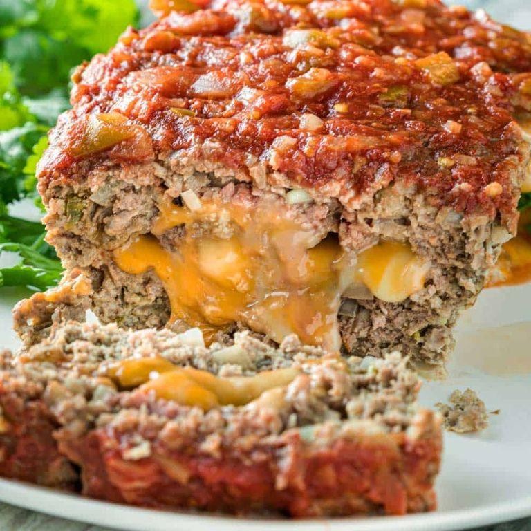 Taco Stuffed Meatloaf