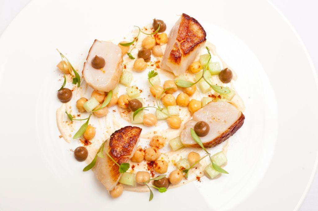Tandoori Spiced Scallops