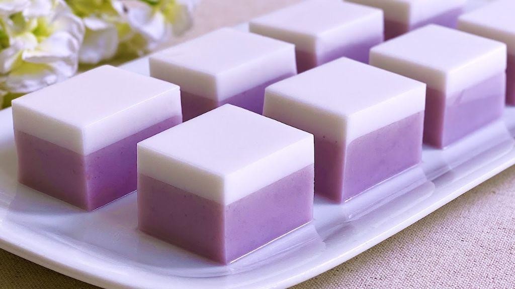 Taro Coconut Jelly