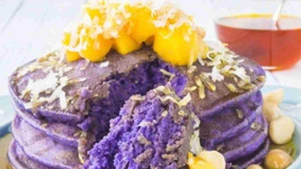 Taro Pancakes