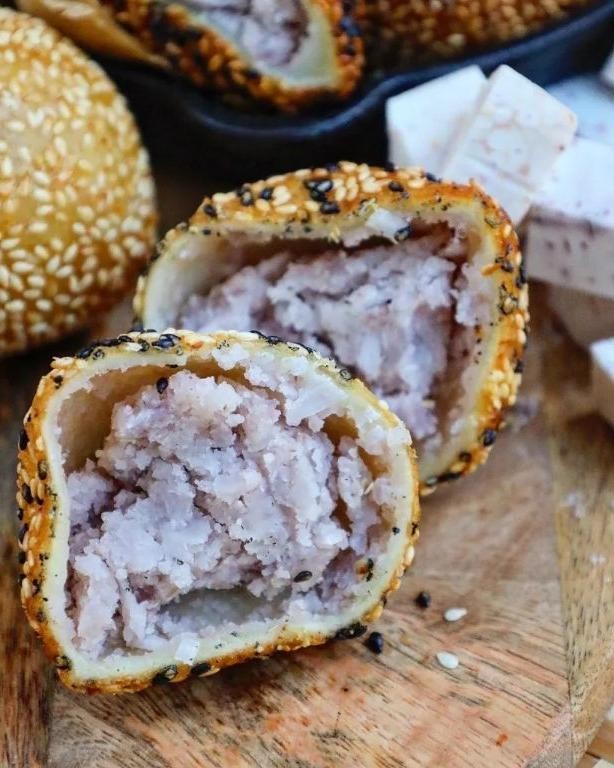 Taro Sesame Balls