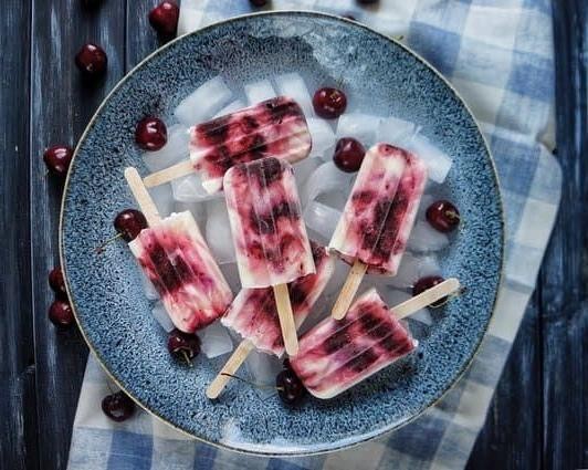 Tart Cherry Juice Popsicles