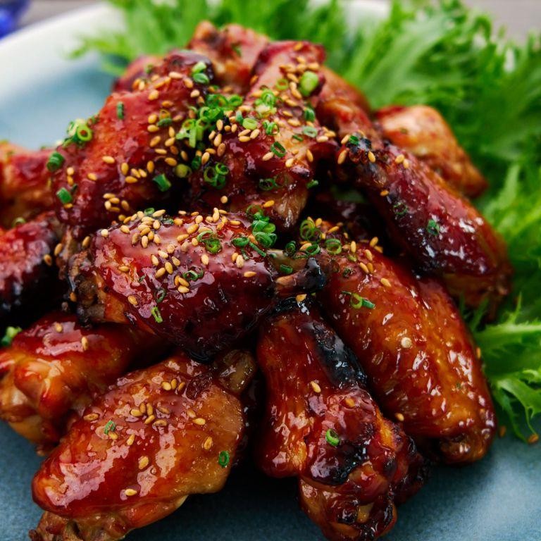 Teriyaki Glazed Hot Wings