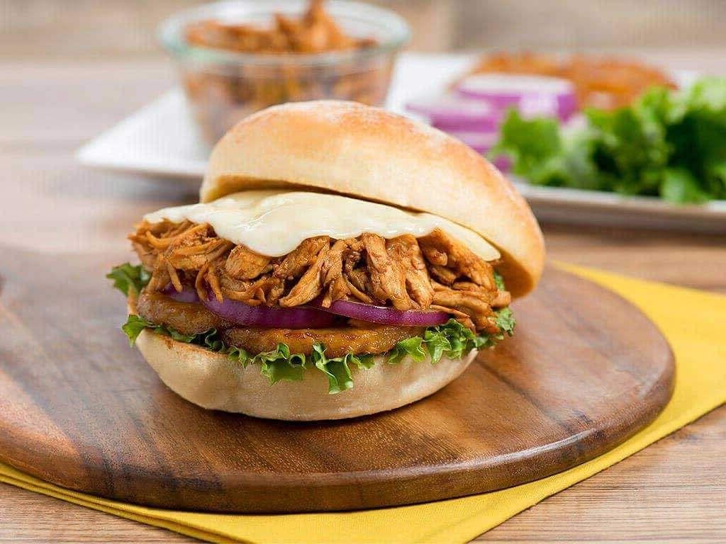 Teriyaki Shredded Chicken Sandwich