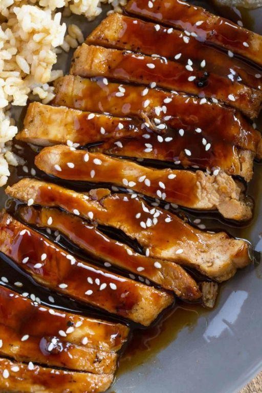 Teriyaki Thin Sliced Chicken Breast