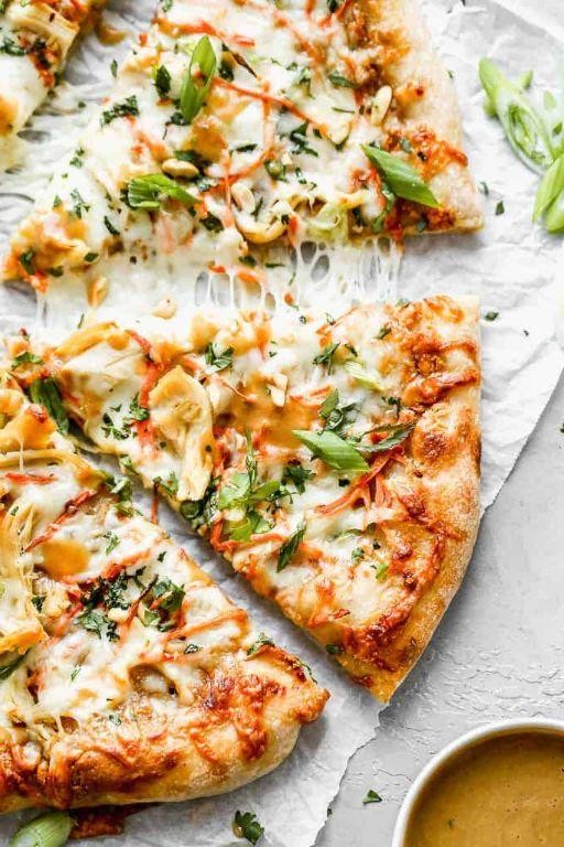 Thai Chicken Pizza
