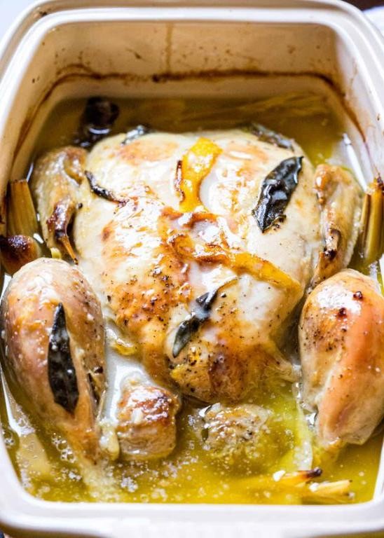 Thai Coconut Whole Baked Chicken
