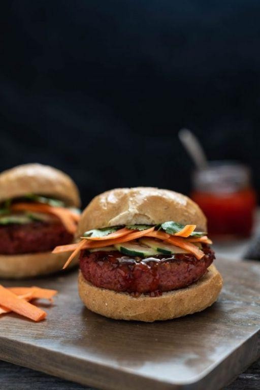 Thai Curry Veggie Burger