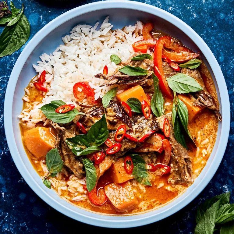 Thai Red Curry with Beef