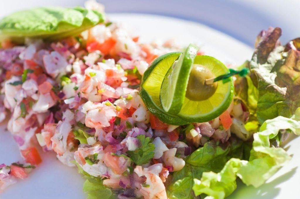 Thai Style Shrimp Ceviche