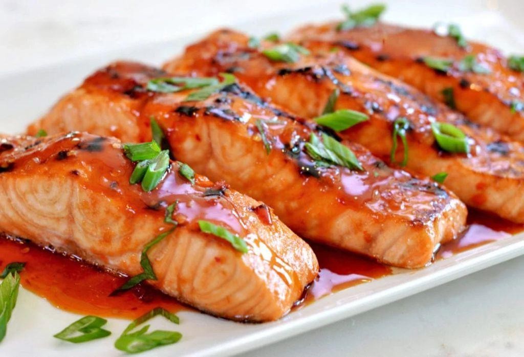 Thai Sweet Chili Marinated Salmon