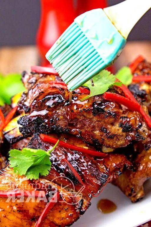 Thai Sweet Chilli Sauce Glazed Pork Ribs