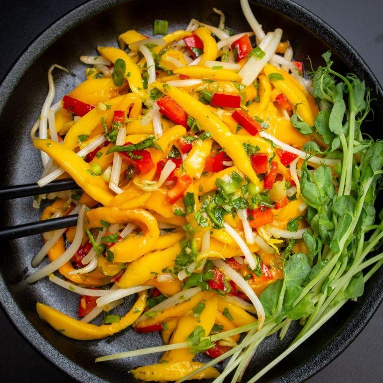 Thai Sweet Chilli Sauce and Mango Salsa
