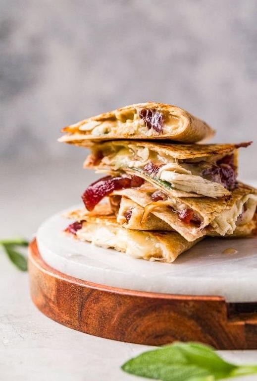 Thanksgiving Leftover Quesadillas