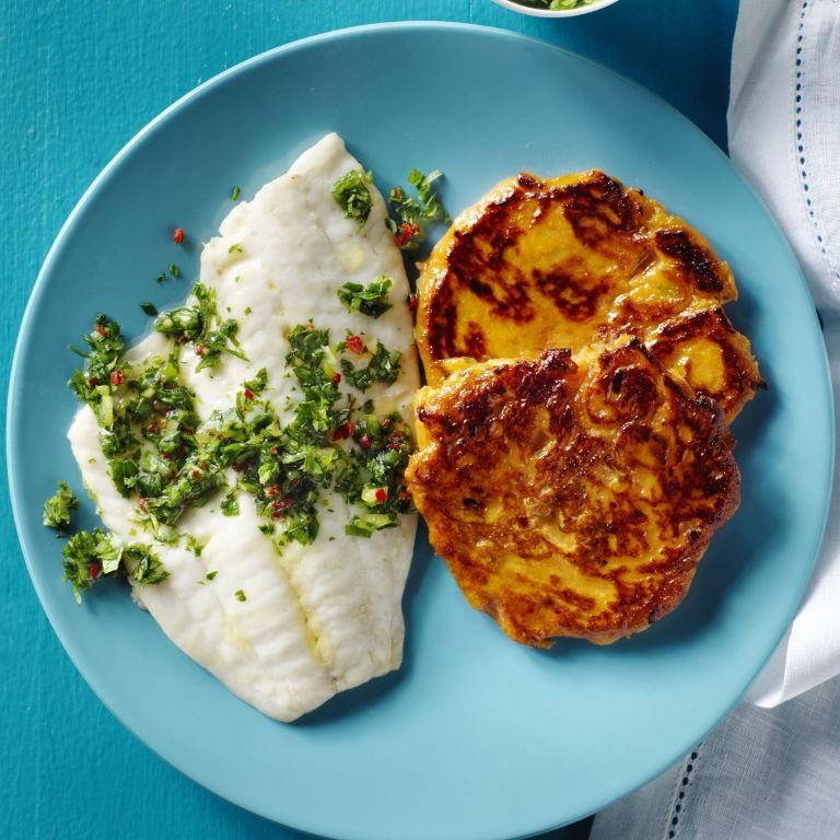 Tilapia Fish Cakes with Sweet Potato