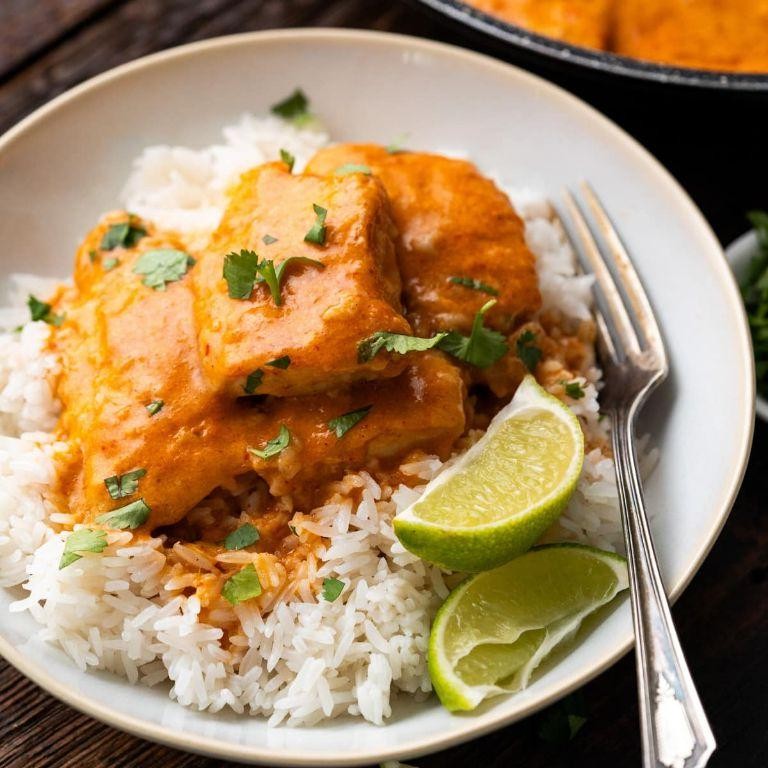 Tilapia with Coconut Milk and Curry