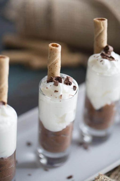 Tiramisu Pudding Shots