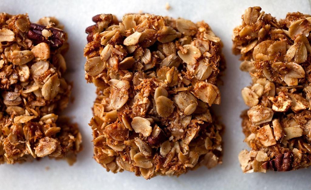 Toasted Coconut Granola Bars