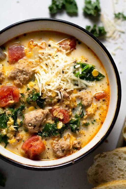 Tofurkey Sausage and Lentil Stew