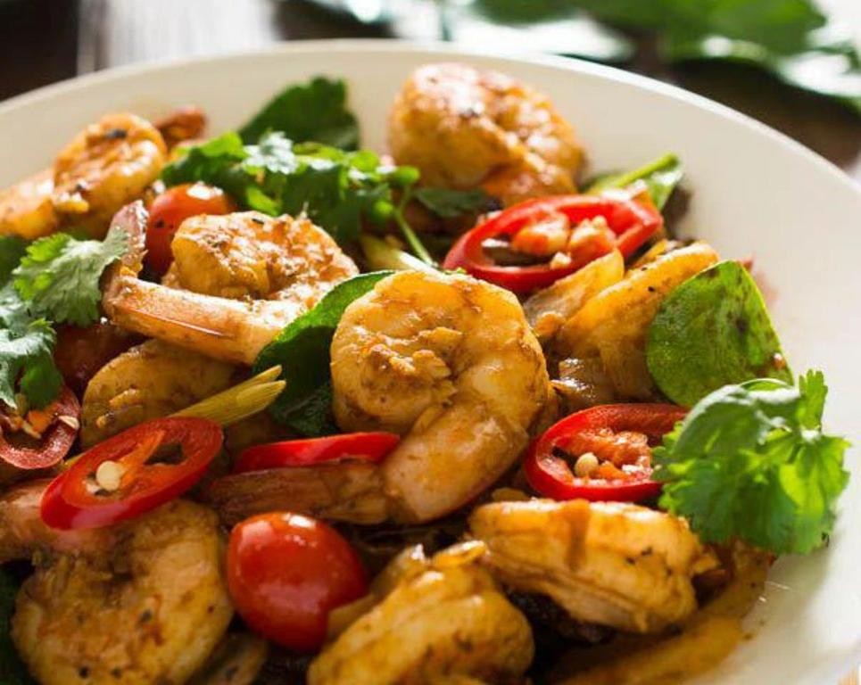 Tom Yum Mixed Seafood Stir Fry