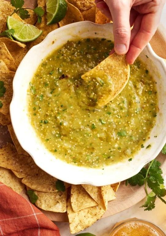 Tomatillo and Cilantro Salsa Verde