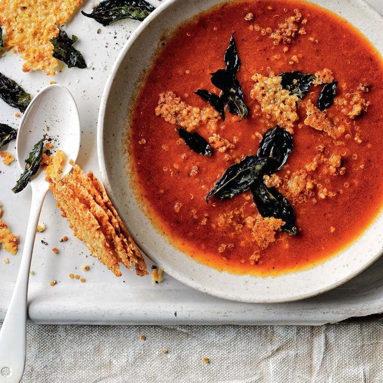 Tomato Soup with Quinoa