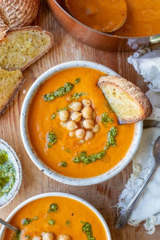 Tomato and Chickpea Soup