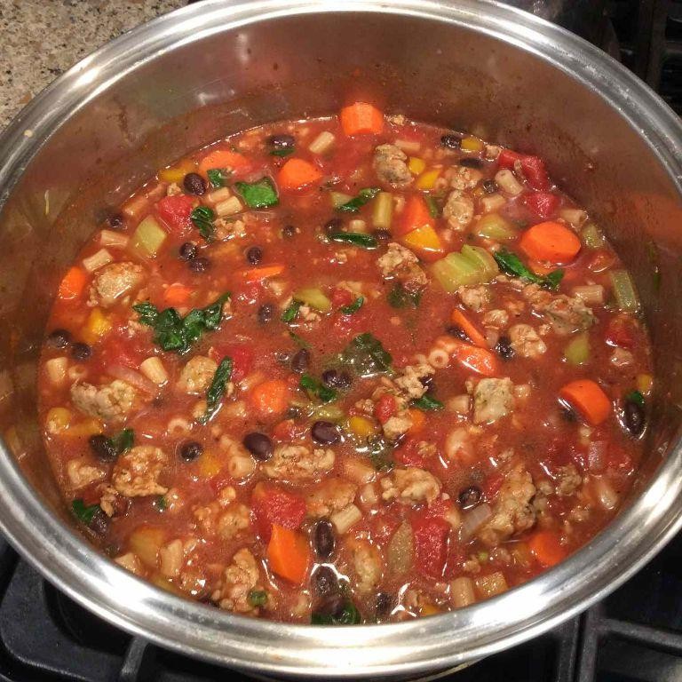 Tomato and Sausage Soup