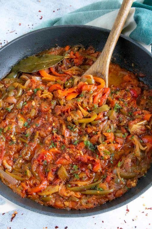 Traditional Basque Piperade
