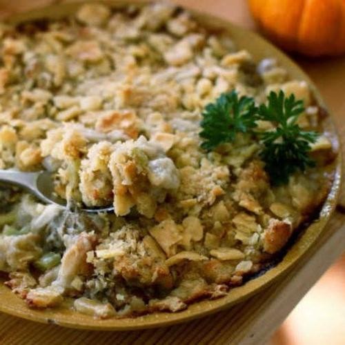 Traditional New England Oyster Dressing