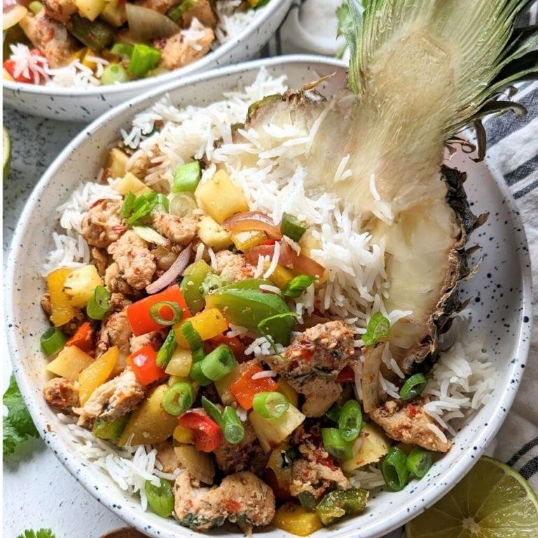 Tropical Bahama Breeze Coconut Curry Chicken