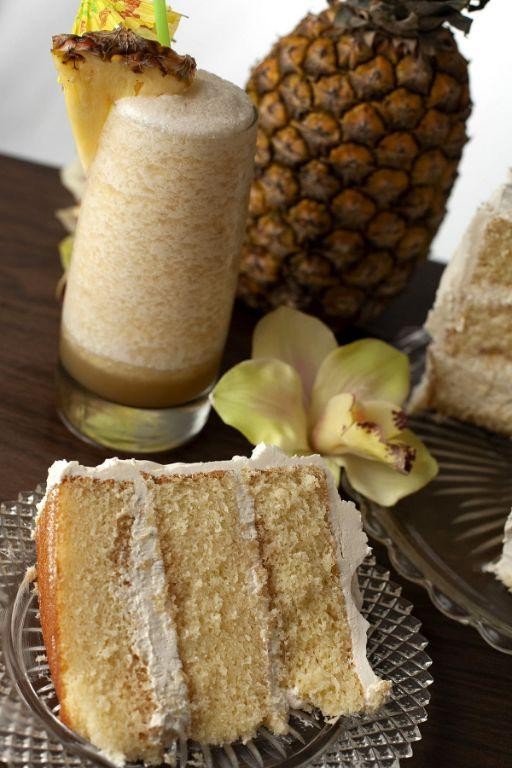 Tropical Bahama Breeze Rum Cake
