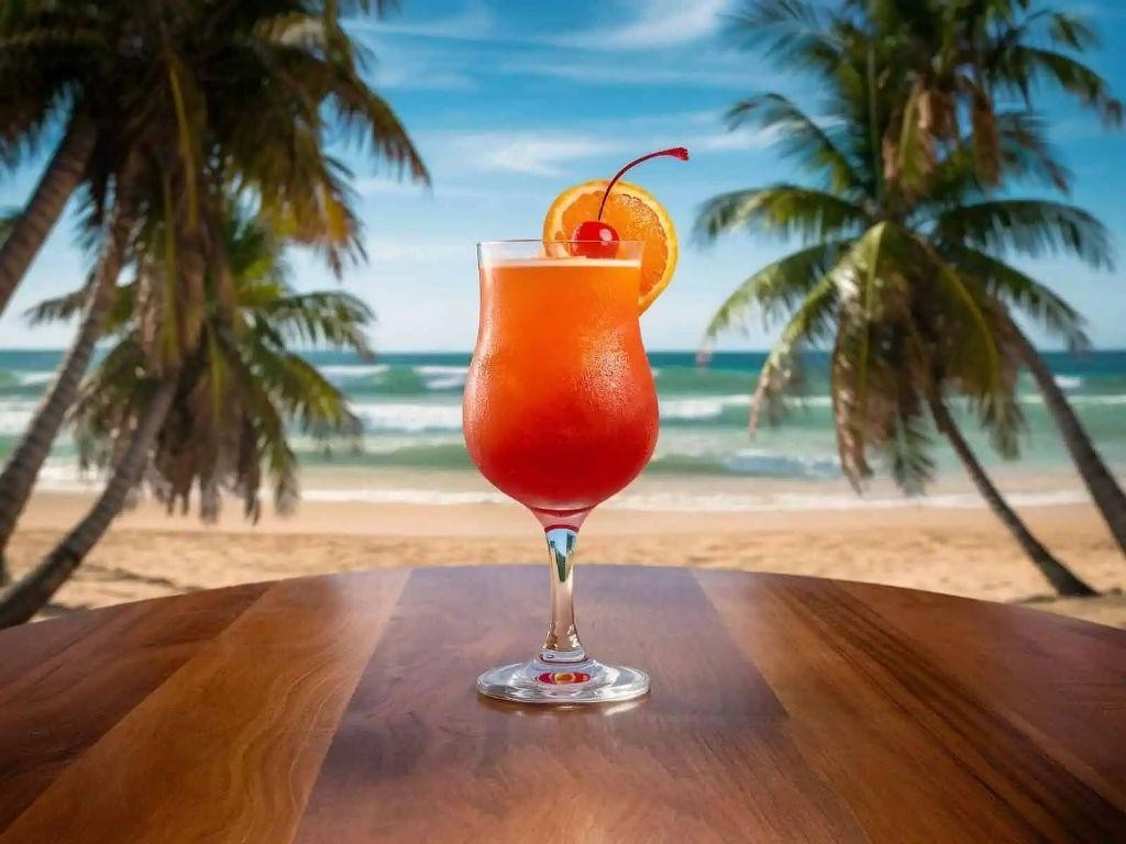 Tropical Bahama Breeze Rum Punch