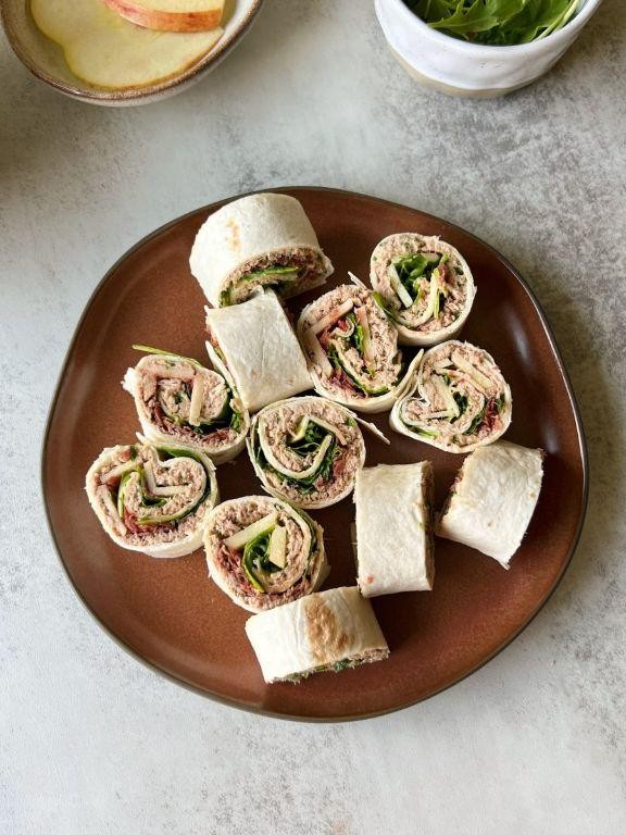 Tuna Salad Pinwheels