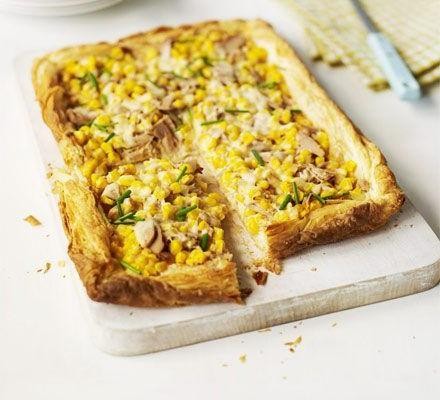 Tuna and Sweetcorn Filo Pasty