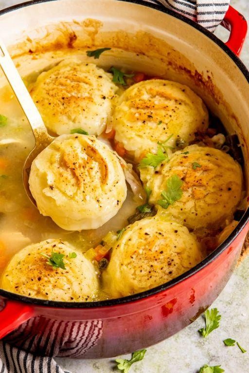 Turkey and Almond Flour Dumplings