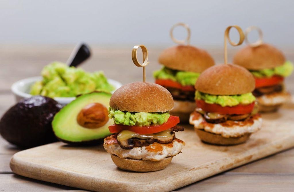 Turkey and Avocado Sliders